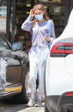 CHANTEL JEFFRIES Out for Smoothie at Earthbar in Los Angeles 05/03/2021