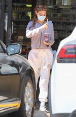 CHANTEL JEFFRIES Out for Smoothie at Earthbar in Los Angeles 05/03/2021