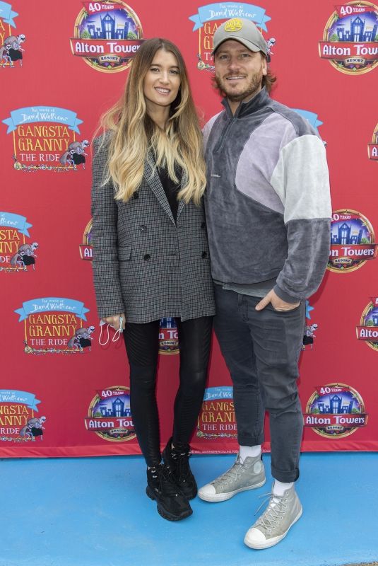 CHARLEY WEBB at Alton Towers Launch Event of Gangsta Granny: The Ride 05/22/2021