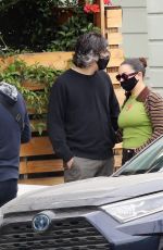 CHARLI XCX and Huck Kwong Out in Los Angeles 05/09/2021