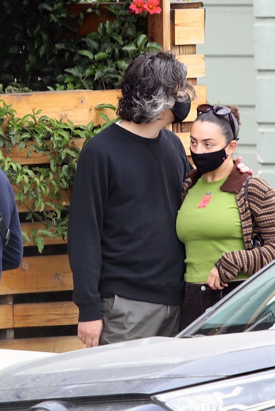 CHARLI XCX and Huck Kwong Out in Los Angeles 05/09/2021
