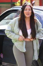 CHARLOTTE CROSBY Out in Newcastle 05/05/2021