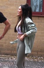 CHARLOTTE CROSBY Out in Newcastle 05/05/2021
