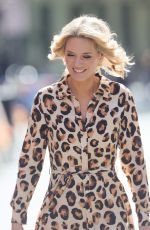 CHARLOTTE HAWKINS Leaves Classic FM in London 05/19/2021
