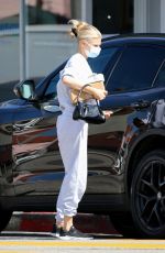 CHARLOTTE MCKINNEY at ATM in Santa Monica 05/28/2021