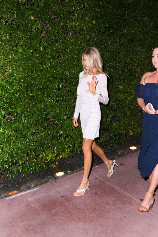 CHARLOTTE MCKINNEY Night Out in Miami Beach 05/14/2021