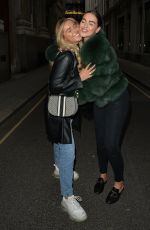 CHLOE and MADDY ROSS at Madisons Roof Bar in London 05/01/2021