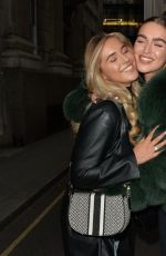 CHLOE and MADDY ROSS at Madisons Roof Bar in London 05/01/2021