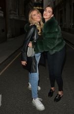 CHLOE and MADDY ROSS at Madisons Roof Bar in London 05/01/2021