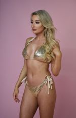 CHLOE CROWHURST in Bikinis at a Photoshoot in Manchester 05/08/2021
