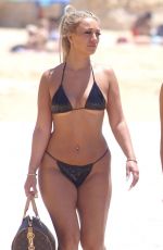 CHLOE FERRY and BETHAN KERSHAW in Bikinis at a Beach in Portugal 05/29/2021