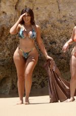 CHLOE FERRY and BETHN KERSHAW in Bikinis at a Beach in Portugal 05/30/2021