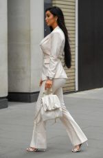 CHLOE KHAN Out in London 04/30/2021