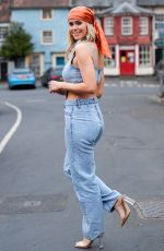 CHLOE MEADOWS on the Set of The Only Way is Essex in Cromer 05/01/2021