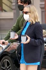CHLOE SEVIGNY and Sinisa Mackovic Out in New York 05/02/2021