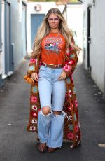 CHLOE SIMS on the Set of The Only Way is Essex 05/15/2021