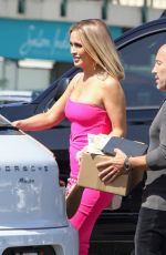 CHRISHELL STAUSE on the Set of Selling Sunset, Season 4 in West Hollywood 05/20/2021