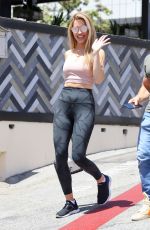 CHRISHELL STAUSE Out for a Lunch in Beverly Hills 05/03/2021