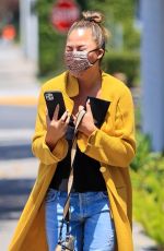 CHRISSY TEIGEN Leaves a Business Meeting in Los Angeles 05/28/2021