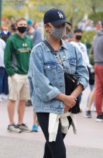 CHRISSY TEIGEN Out at Disneyland in Los Angeles 05/15/2021