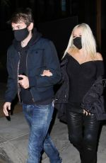 CHRISTINA AGUILERA Night Out in Malibu 05/20/201