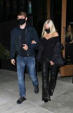 CHRISTINA AGUILERA Night Out in Malibu 05/20/201