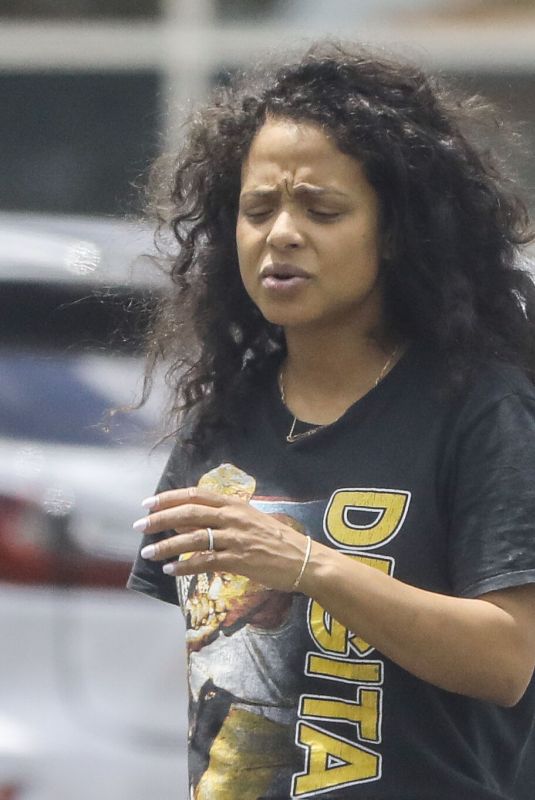 CHRISTINA MILIAN at Mercedes Dealership in Los Angeles 05/15/2021