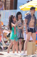 CHRISTINE CHIU and JAIME XIE at a Beach Party in Malibu 05/11/2021