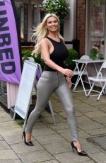 CHRISTINE MCGUINNESS Out and About in Liverpool 05/25/2021 