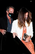 CINDY CRAWFORD Leaves Giorgio Baldi in Santa Monica 05/15/2021