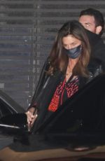 CINDY CRAWFORD Leaves Nobu in Malibu 05/03/2021