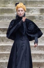 CLAIRE DANES on the Set of The Essex Serpent in London 05/10/2021