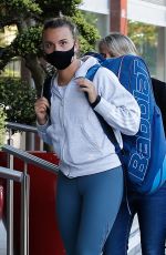 CLARA BUREL Arrives at Her Hotel After Training at Roland Garros 05/29/2021