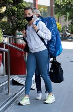 CLARA BUREL Arrives at Her Hotel After Training at Roland Garros 05/29/2021