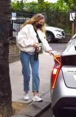 CLARA PAGET Out Shopping in Portobello 05/07/2021