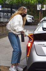 CLARA PAGET Out Shopping in Portobello 05/07/2021