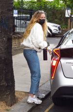 CLARA PAGET Out Shopping in Portobello 05/07/2021