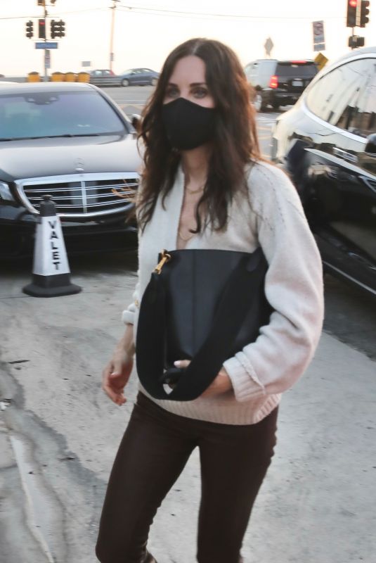 COURTENEY COX at Giorgio Baldi in Santa Monica 05/19/2021