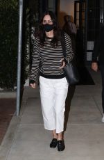 COURTENEY COX Night Out in Malibu 05/20/2021