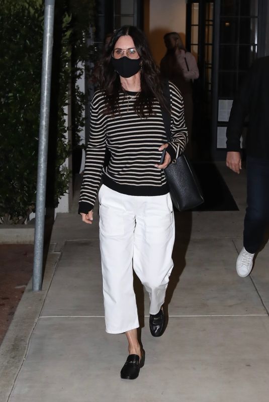 COURTENEY COX Night Out in Malibu 05/20/2021