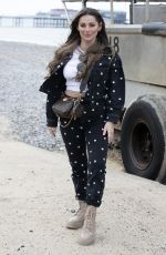 COURTNEY GREEN on the Set of The Only Way is Essex in Cromer 05/01/2021