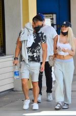 COURTNEY STODDEN at Six flags Magic Mountain in Santa Clarita 05/20/2021