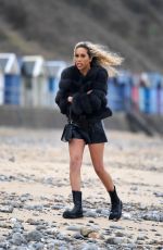 DANI IMBERT on the Set of The Only Way is Essex in Cromer 05/01/2021