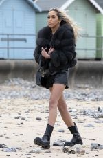 DANI IMBERT on the Set of The Only Way is Essex in Cromer 05/01/2021