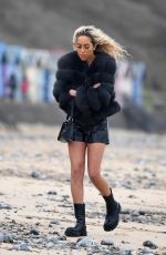 DANI IMBERT on the Set of The Only Way is Essex in Cromer 05/01/2021