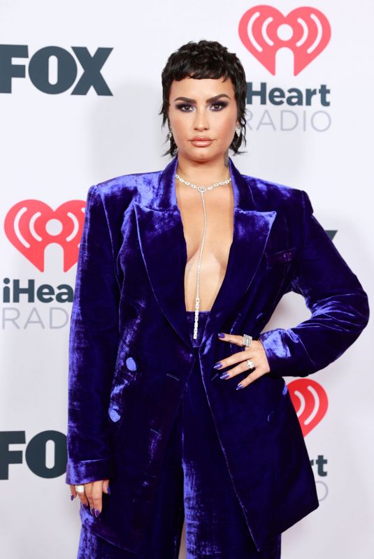 DEMI LOVATO at 2021 Iheartradio Music Awards in Los Angeles 05/27/2021