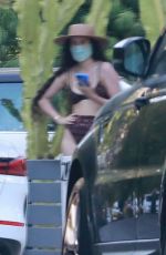 DEMI MOORE and RUMER WILLIS Out in Los Angeles 05/05/2021