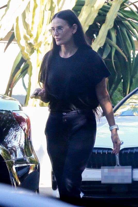DEMI MOORE and RUMER WILLIS Out in Los Angeles 05/05/2021