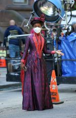 DENEE BENTON on the Set of The Gilded Age in New York 05/24/2021