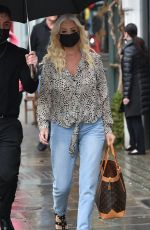 DENISE VAN OUTEN at Paul Edmonds Hair Salon in Knightsbridge 05/28/2021